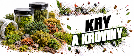 Fine Bushes modelárske kríky pre podstavce, diorámy a herné terény